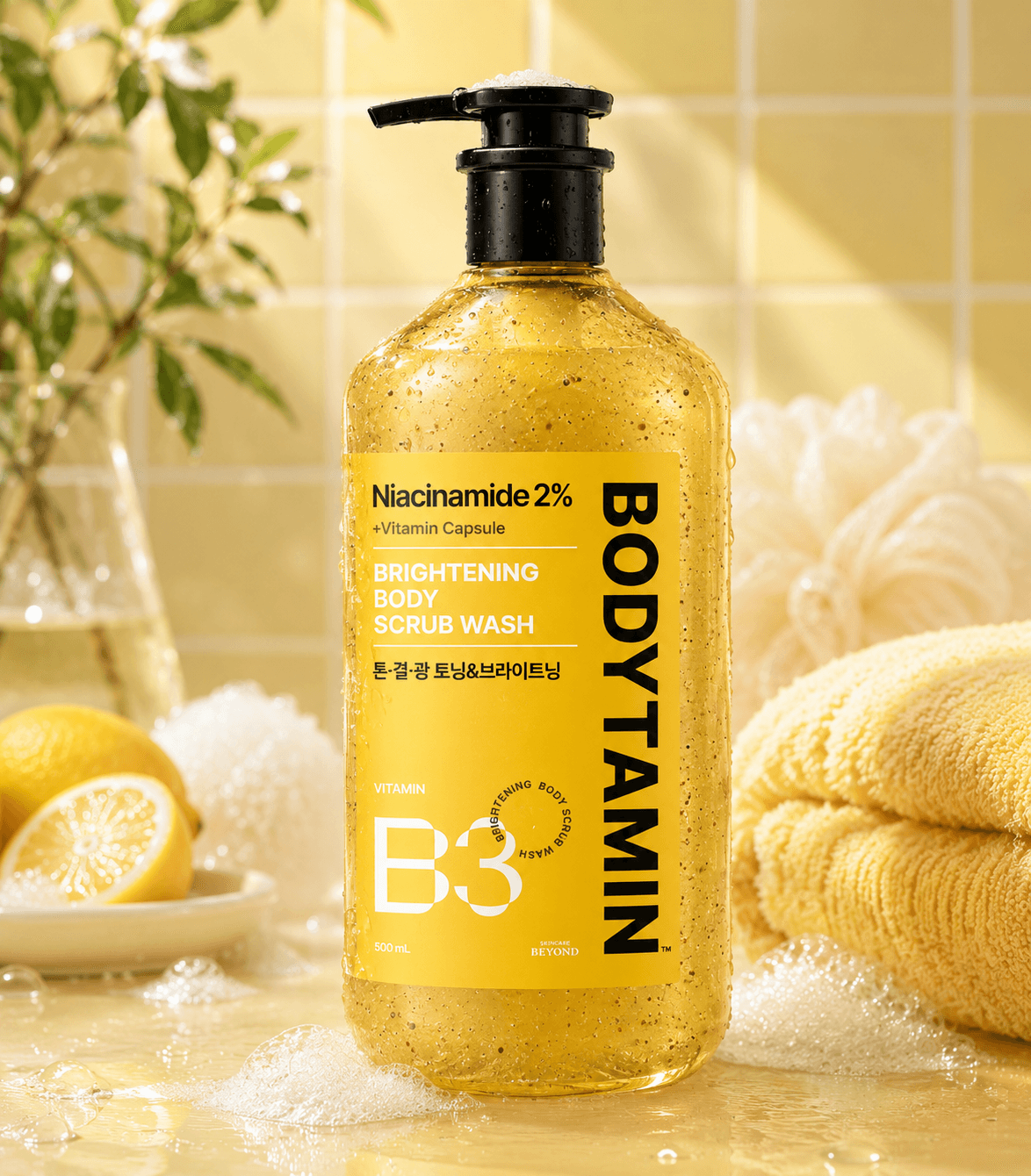 BodyTamin Brightening Body Scrub Wash Хэмжээ лавлах
