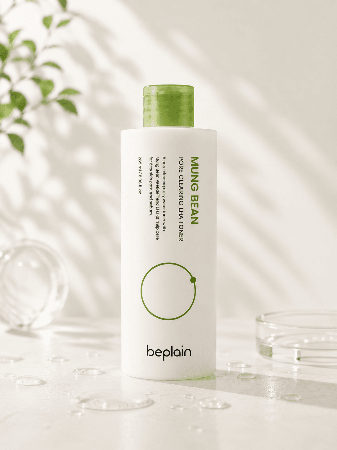 beplain Mung Bean Pore Clearing LHA Toner 265ml